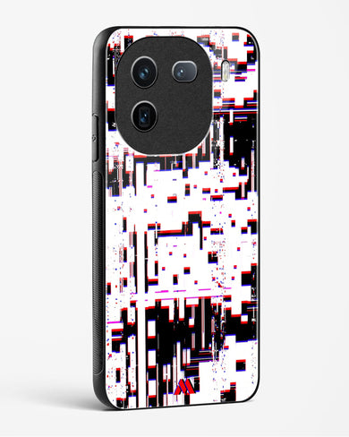 Glitch in the Code Glass Case Phone Cover (Vivo)