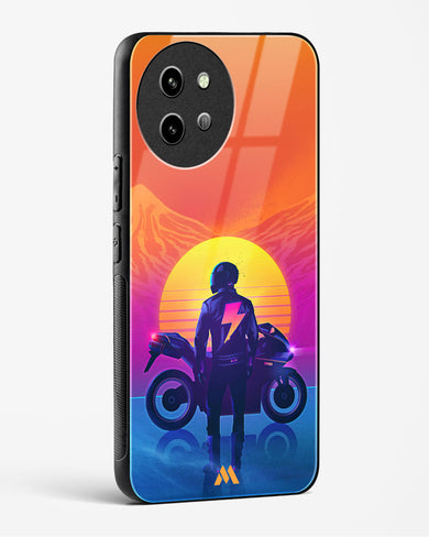 Flash Forward Glass Case Phone Cover (Vivo)