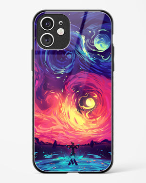 Starry Night Sun Glass Case Phone Cover (Apple)