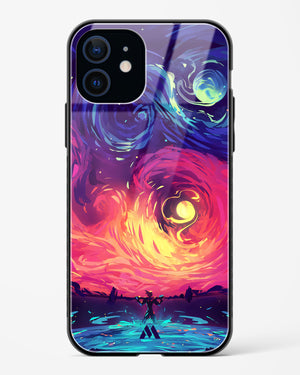 Starry Night Sun Glass Case Phone Cover (Apple)