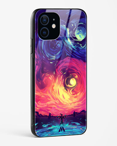 Starry Night Sun Glass Case Phone Cover (Apple)