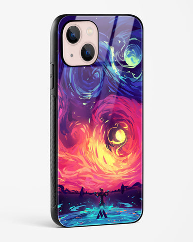 Starry Night Sun Glass Case Phone Cover (Apple)