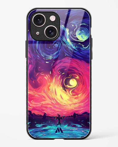 Starry Night Sun Glass Case Phone Cover (Apple)