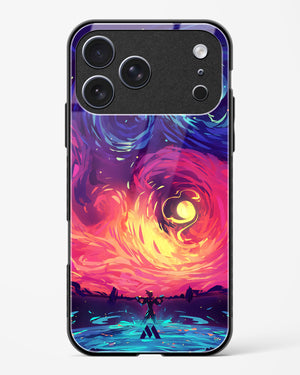 Starry Night Sun Glass Case Phone Cover (Apple)