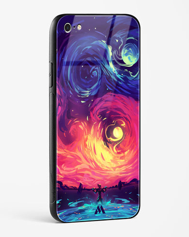 Starry Night Sun Glass Case Phone Cover (Apple)