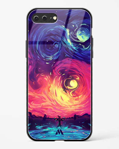 Starry Night Sun Glass Case Phone Cover (Apple)