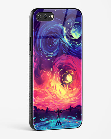 Starry Night Sun Glass Case Phone Cover (Apple)