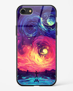 Starry Night Sun Glass Case Phone Cover (Apple)