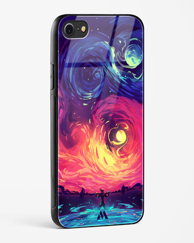 Starry Night Sun Glass Case Phone Cover (Apple)