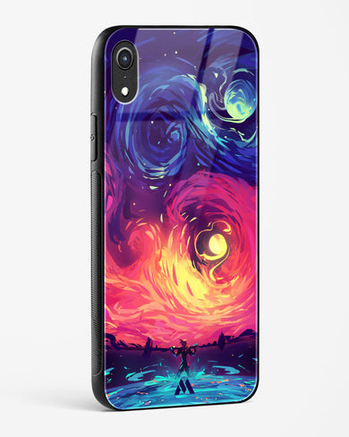 Starry Night Sun Glass Case Phone Cover (Apple)