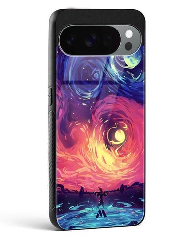 Starry Night Sun Glass Case Phone Cover (Google)