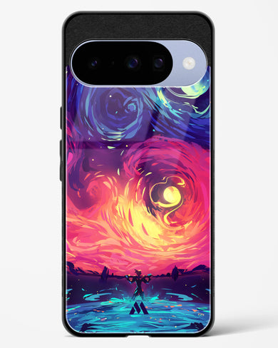 Starry Night Sun Glass Case Phone Cover (Google)