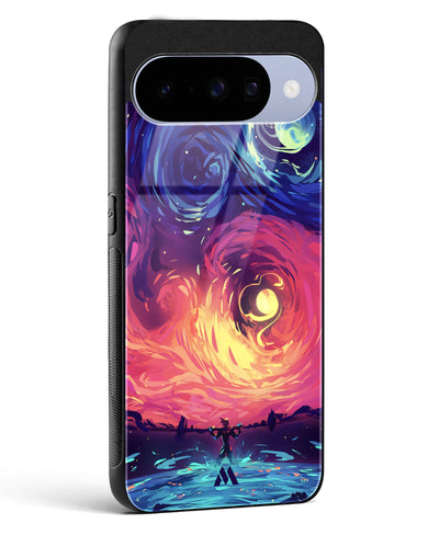 Starry Night Sun Glass Case Phone Cover (Google)