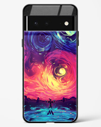 Starry Night Sun Glass Case Phone Cover (Google)