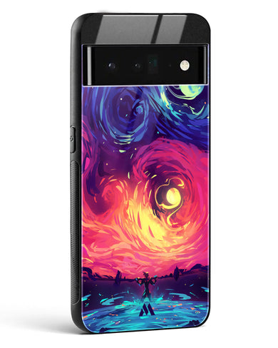 Starry Night Sun Glass Case Phone Cover (Google)