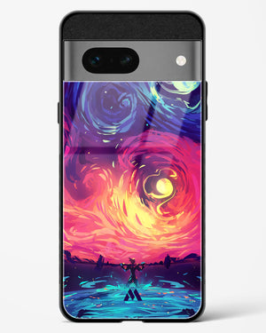 Starry Night Sun Glass Case Phone Cover (Google)