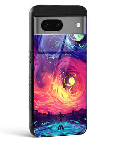 Starry Night Sun Glass Case Phone Cover (Google)