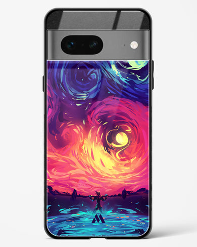 Starry Night Sun Glass Case Phone Cover (Google)