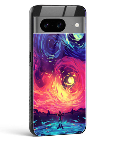 Starry Night Sun Glass Case Phone Cover (Google)