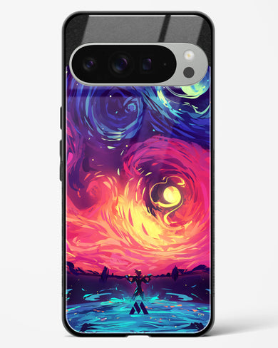 Starry Night Sun Glass Case Phone Cover (Google)