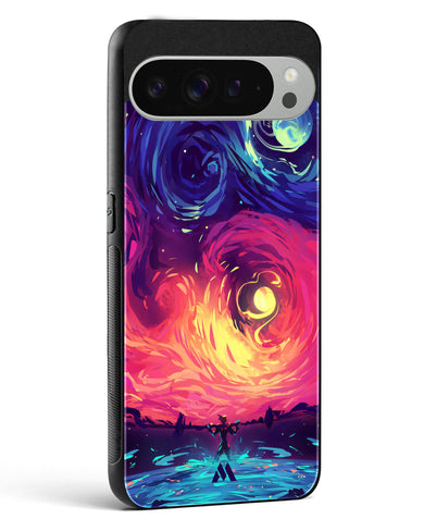 Starry Night Sun Glass Case Phone Cover (Google)