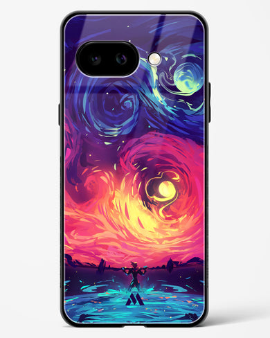 Starry Night Sun Glass Case Phone Cover (Google)