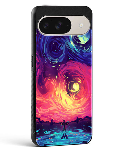 Starry Night Sun Glass Case Phone Cover (Google)