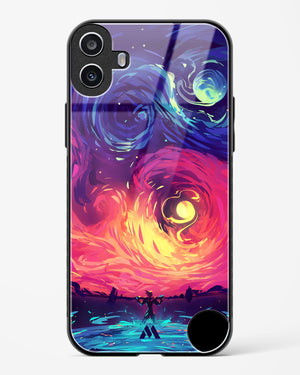 Starry Night Sun Glass Case Phone Cover (Nothing)