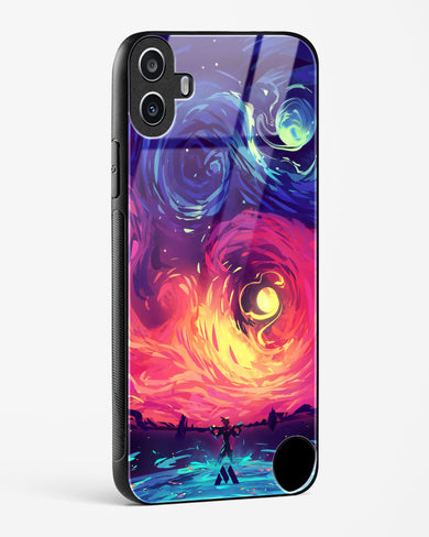 Starry Night Sun Glass Case Phone Cover (Nothing)