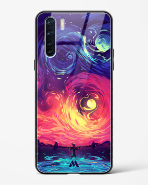 Starry Night Sun Glass Case Phone Cover (Oppo)