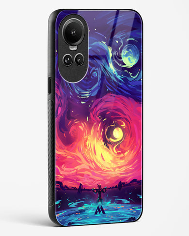 Starry Night Sun Glass Case Phone Cover (Oppo)