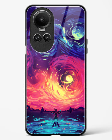 Starry Night Sun Glass Case Phone Cover (Oppo)