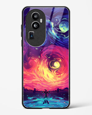 Starry Night Sun Glass Case Phone Cover (Oppo)