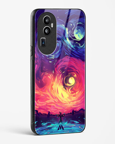 Starry Night Sun Glass Case Phone Cover (Oppo)