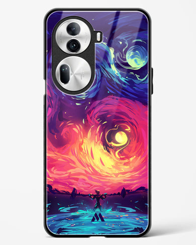 Starry Night Sun Glass Case Phone Cover (Oppo)