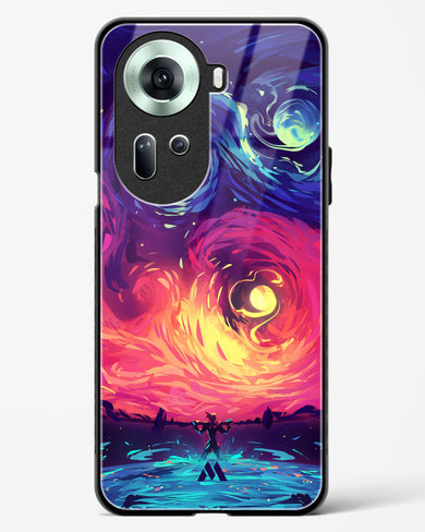 Starry Night Sun Glass Case Phone Cover (Oppo)