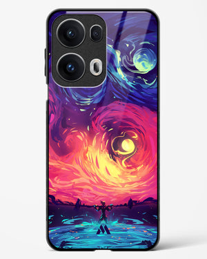 Starry Night Sun Glass Case Phone Cover (Oppo)