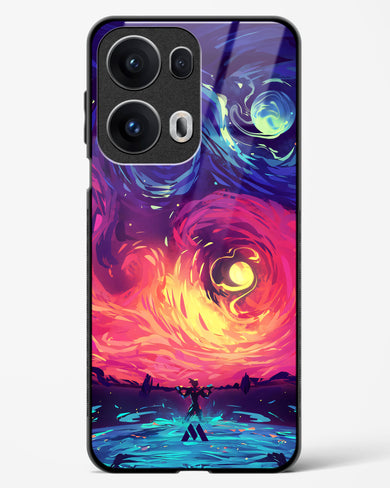Starry Night Sun Glass Case Phone Cover (Oppo)