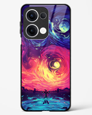 Starry Night Sun Glass Case Phone Cover (Oppo)