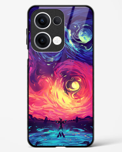 Starry Night Sun Glass Case Phone Cover (Oppo)