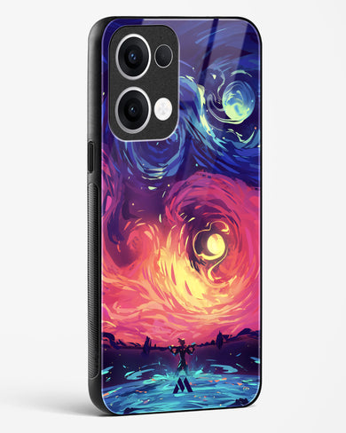 Starry Night Sun Glass Case Phone Cover (Oppo)