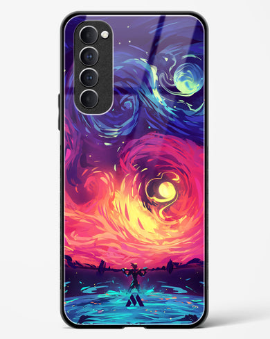 Starry Night Sun Glass Case Phone Cover (Oppo)