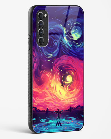 Starry Night Sun Glass Case Phone Cover (Oppo)