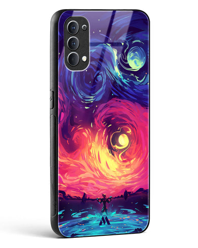 Starry Night Sun Glass Case Phone Cover (Oppo)