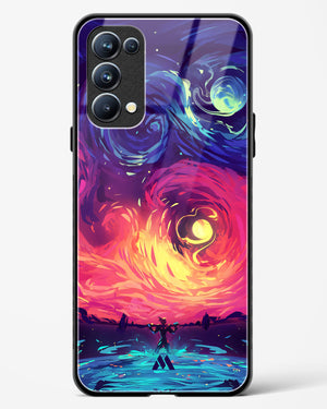 Starry Night Sun Glass Case Phone Cover (Oppo)