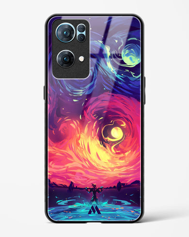 Starry Night Sun Glass Case Phone Cover (Oppo)