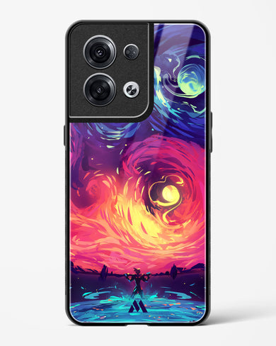 Starry Night Sun Glass Case Phone Cover (Oppo)