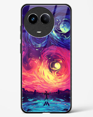 Starry Night Sun Glass Case Phone Cover (Realme)