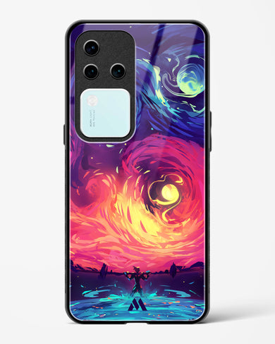 Starry Night Sun Glass Case Phone Cover (Vivo)