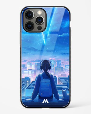 Meteor Showers Glass Case Phone Cover (Apple)